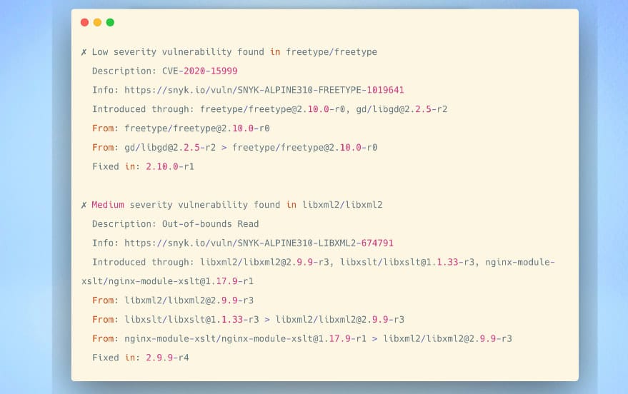 Scan it for security vulnerabilities