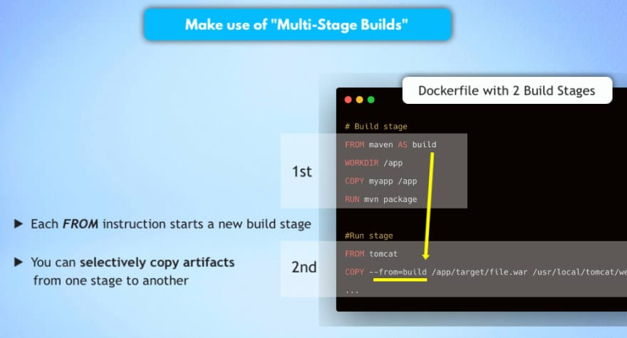 Multi-stage builds