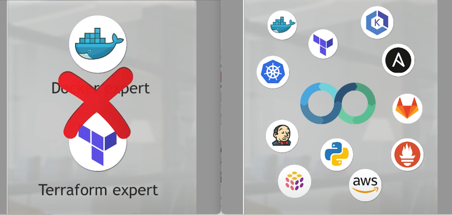 DevOps requires knowing many different DevOps tools