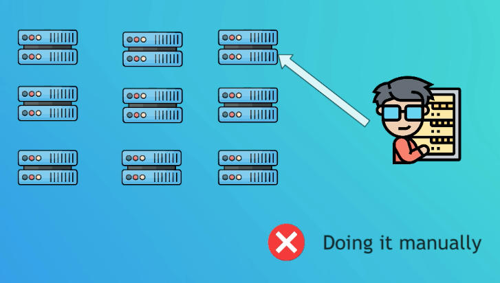 Manually configuring servers