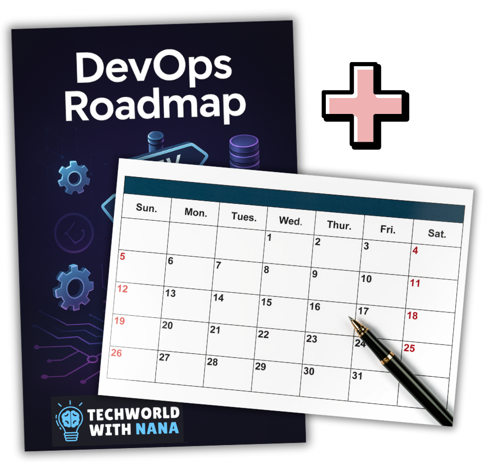DevOps Roadmap and DevOps Study guide by techworld with nana